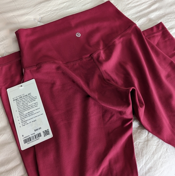 lululemon athletica Pants - Brand New Lululemon Align Cropped Leggings (Size 6, 23")
